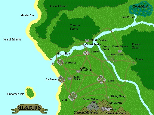 Map of Gladius